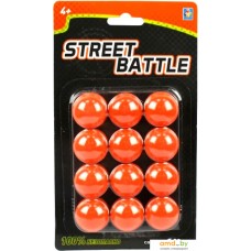 Боеприпасы для игрушечного оружия 1toy Мягкие шарики Street Battle Т13649