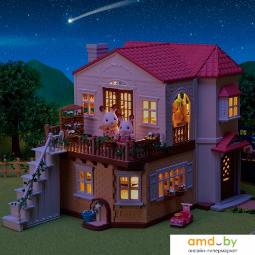 Кукольный домик Большой дом со светом 5302