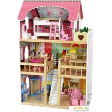 Кукольный домик Eco Toys Malinowa 4109