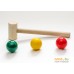 Молоточек WoodLand Toys Светофор 3 отверстия 115202. Фото №8