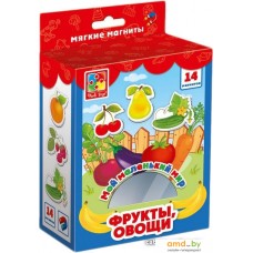 Мозаика/пазл Vladi Toys Мой маленький мир. Фрукты, овощи VT3106-03