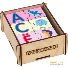 Алфавит WoodLand Toys Русский - живой мир 111104