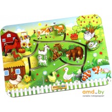 Лабиринт WoodLand Toys Животные-2 114102