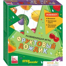 Мозаика/пазл Step Puzzle IQ step Фруктовый дождик. Тримино 76041