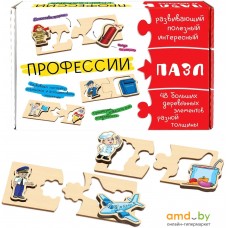 Мозаика/пазл Анданте Играем в ассоциации. Профессии. Находим силуэты AN-RDI-D595a