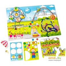 WoodLand Toys Парк аттракционов 112302