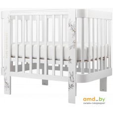 Кроватка-трансформер Happy Baby Mommy Love 95024 (white)