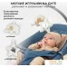 Шезлонг Amarobaby Baby relax AB22-25BR/19 (голубой). Фото №5