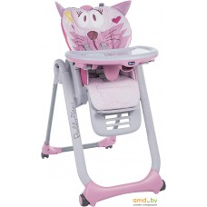 Стульчик для кормления Chicco Polly 2 Start (miss pink)