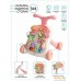 Ходунки Amarobaby Study Walker 3 в 1 (розовый). Фото №16