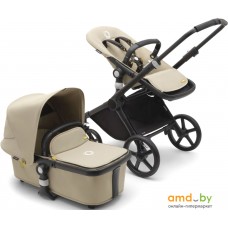 Универсальная коляска Bugaboo Fox Cub (2 в 1, black/desert beige)