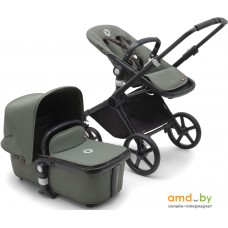 Универсальная коляска Bugaboo Fox Cub (2 в 1, black/forest green)