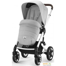 Коляска прогулочная «книга» Cybex Talos S Lux (SLV lava grey)