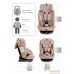 Детское автокресло Amarobaby Brilliant Isofix AMARO-2003-BrBe (бежевый). Фото №20