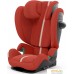 Детское автокресло Cybex Solution G i-Fix (hibiscus red plus). Фото №1