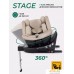 Детское автокресло MOWbaby Stage Isofix AY959 Pro (бежевый). Фото №10