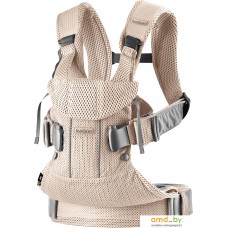 Рюкзак-переноска BabyBjorn One Air Mesh (жемчужно-розовый)