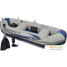 Гребная лодка Intex Mariner-3 SET