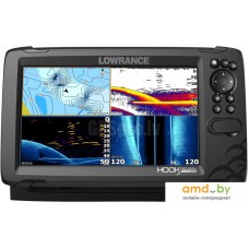 Эхолот-картплоттер Lowrance Hook Reveal 9 Tripleshot