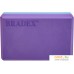 Блок для йоги Bradex SF 0732 (фиолетовый). Фото №1