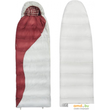 Спальный мешок Atemi Quilt 350RN (правая молния, серый/красный)