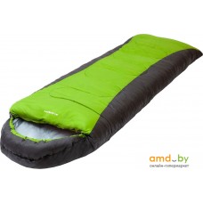 Спальный мешок Acamper Hygge 2x200г/м2 (правая молния, зеленый/черный)
