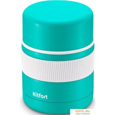 Термос Kitfort KT-1218 500 мл (бирюзовый)