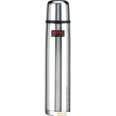 Термос THERMOS FBB-1000B-SBK 1л (с клапаном, серебристый)