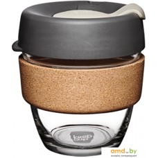 Многоразовый стакан KeepCup Brew Cork S Press 227мл (серый)