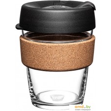 Многоразовый стакан KeepCup Brew Cork M Black 340мл (черный)