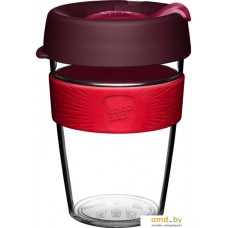 Многоразовый стакан KeepCup Original M Clear Kangaroo Raw 340мл (бордовый)