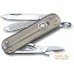 Нож-брелок Victorinox Classic Mystical Morning 0.6223.T31G (серый). Фото №1