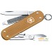 Мультитул Victorinox Classic Alox SD Colors (коричневый). Фото №1