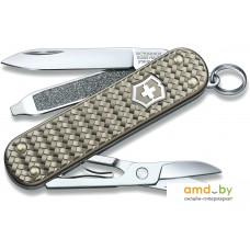 Нож-брелок Victorinox Classic Precious Alox 0.6221.4031G (серый)