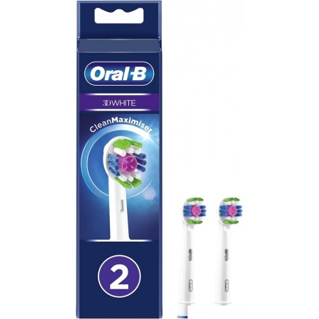 

Сменная насадка Oral-B EB18рRB 3D White CleanMaximiser (2 шт), EB18рRB 3D White CleanMaximiser (2 шт)