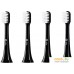 Сменная насадка Infly 4 pack toothbrush head black T03S (4 шт). Фото №1