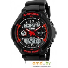 Наручные часы Skmei S-Shock 0931 (черный/красный)