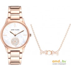 Набор часов с украшениями Anne Klein 3674RGST