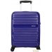 Чемодан-спиннер American Tourister Sunside Navy 55 см. Фото №6