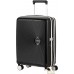 Чемодан-спиннер American Tourister Soundbox Black and White 55 см. Фото №1