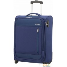 Чемодан American Tourister Heat Wave Blue 55 см (2 колеса)