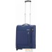 Чемодан American Tourister Heat Wave Blue 55 см (2 колеса). Фото №6