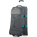 Сумка-тележка American Tourister Road Quest Grey Turquoise 80 см. Фото №1