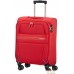 Чемодан-спиннер American Tourister Summer Voyager Ribbon Red 55 см. Фото №1