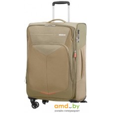 Чемодан-спиннер American Tourister Summerfunk Beige 67 см (4 колеса)