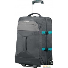 Сумка-тележка American Tourister Road Quest Grey Turquoise 55 см