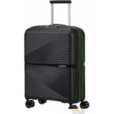 Чемодан-спиннер American Tourister Airconic Black/Acid Green 55 см