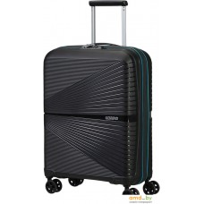 Чемодан-спиннер American Tourister Airconic Black/Sporty Blue 55 см