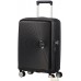 Чемодан-спиннер American Tourister Soundbox Bass Black 55 см. Фото №1