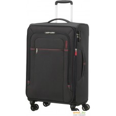 Чемодан-спиннер American Tourister Crosstrack Grey/Red 67 см